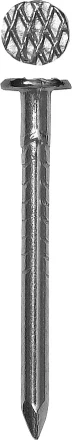 Гвозди ЗУБР оцинкованные строительные по дереву/листовому металлу, 4,0х100мм, ТФ6, 10шт 4-305036-40-100 купить в Челябинске