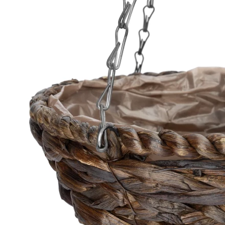 Кашпо подвесное Palisad Гиацинт, конус D 30 см, 69061 купить в Челябинске