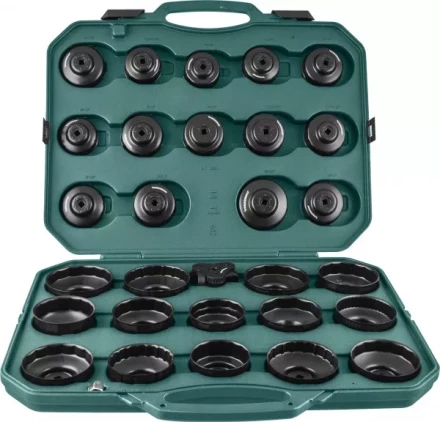 Комплект чашек для съема масляных фильтров 65-120мм  30 предметов  AI050004A Jonnesway 47556 купить в Челябинске