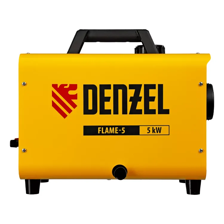 Дизельная тепловая портативная пушка Denzel Flame-5 96495, 5кВт, 300м3/ч, непр.наг., циф. терм. купить в Челябинске