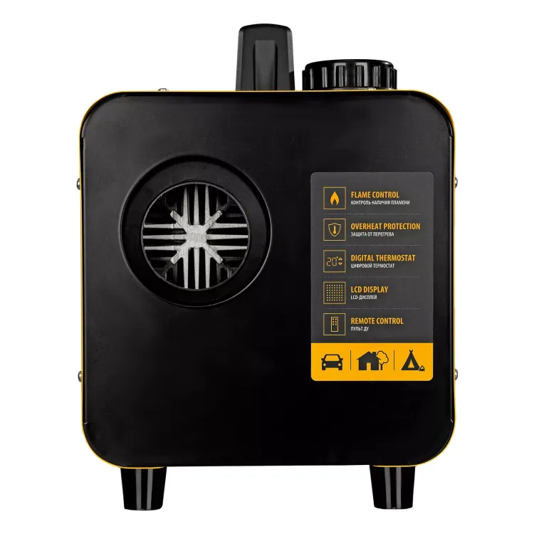 Дизельная тепловая портативная пушка Denzel Flame-5 96495, 5кВт, 300м3/ч, непр.наг., циф. терм. купить в Челябинске