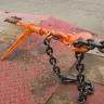 Стяжки цепные для крепления грузов с крюками  р-н 8 тонн L=5 метра купить в Челябинске