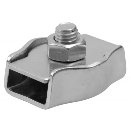 Зажим троса ЗУБР одинарный, оцинкованный, 5мм, 75 шт 4-304435-05 купить в Челябинске