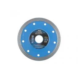 Диск алмазный cплошной 125 х 22,2 мм тонкий мокрое резание БАРС 73092