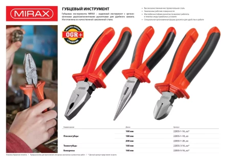 Бокорезы MIRAX, 160мм 22035-5-16_z02 купить в Челябинске
