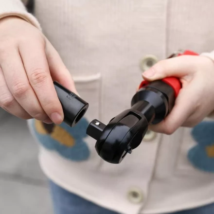 Трещотка пневматическая DEKO DKPT03 SET 3, 018-1103, в чемодане с набором 15 предметов купить в Челябинске