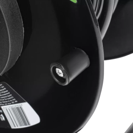 Удлинитель силовой 30 м, 16А, тип УХз16, ПВС 3 x 2.5 мм, на стальной катушке, 4 розетки Сибртех 95873 купить в Челябинске