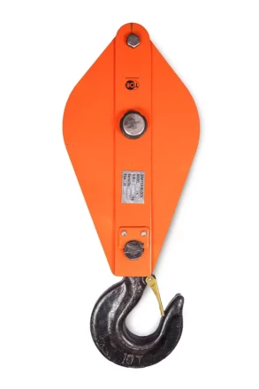 Блок монтажный однорольный с  крюком TOR H K1 2т с откидной щекой (G) 1003567 купить в Челябинске
