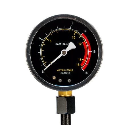 Пресс гидравлический с манометром и педалью Stels 52312, 12 т (комплект из 2 частей) купить в Челябинске