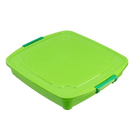 Переносной контейнер-мойка Palisad для решётки-гриль и продуктов, 48x48 см, 69609 купить в Челябинске