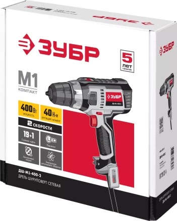 Дрель-шуруповерт сетевая ДШ-М1-400-2 серия МАСТЕР купить в Челябинске