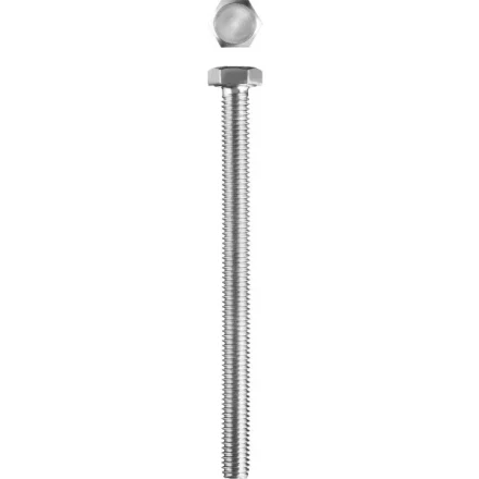 Болт ЗУБР &quot;МАСТЕР&quot; с шестигранной головкой, ГОСТ 7798-70, класс прочности 5.8, оцинкованный, M6x70мм, 5кг 303080-06-070 купить в Челябинске