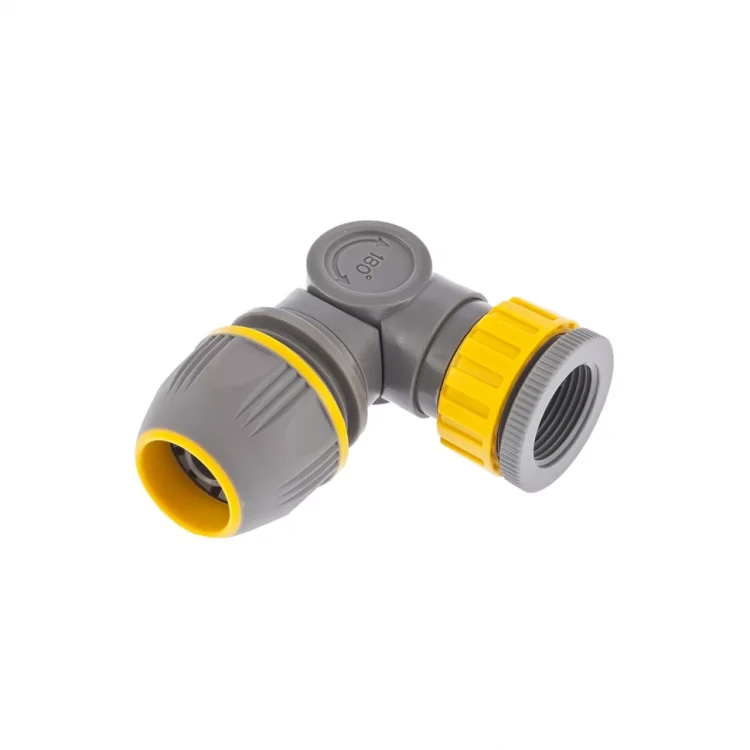 Соединитель быстросъемный с внутренней резьбой 1/2" - 3/4" с шарниром PALISAD LUXE 66251 купить в Челябинске