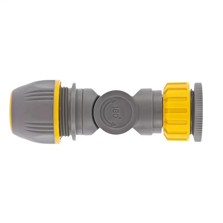 Соединитель быстросъемный с внутренней резьбой 1/2" - 3/4" с шарниром PALISAD LUXE 66251 купить в Челябинске