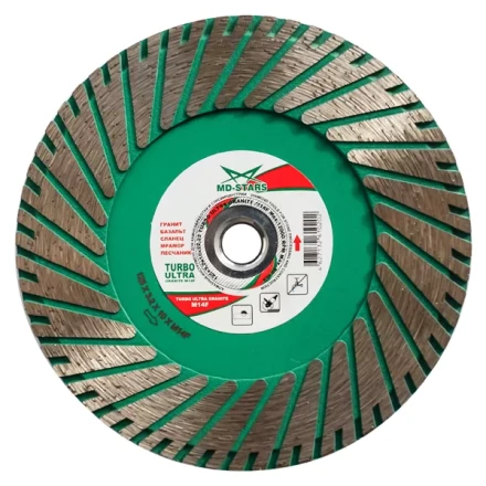 Диск алмазный TURBO ULTRA GRANITE M14F SKYWER 230*3,2*10*22,23 mm купить в Челябинске