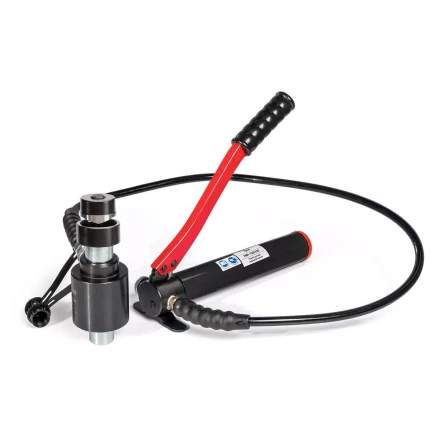 Пресс гидравлический помповый КВТ ПГПО-115 для пробивки отверстий в стальных листах (88211) купить в Челябинске