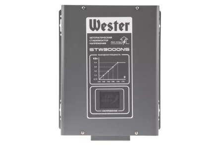 Стабилизатор напряжения WESTER STW3000NS купить в Челябинске
