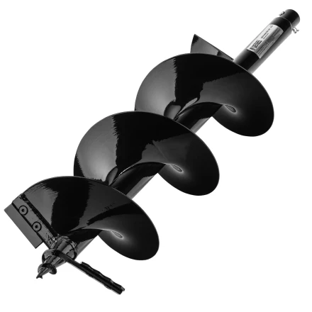 Шнек для грунта ER-200, диаметр 200 мм, длина 800 мм,соединение 20 мм, съемный нож Denzel 56008 купить в Челябинске