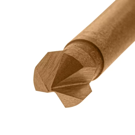 Зенковка конусная под М3, HSS, по металлу, цилиндрический хвостовик Denzel 72301 купить в Челябинске