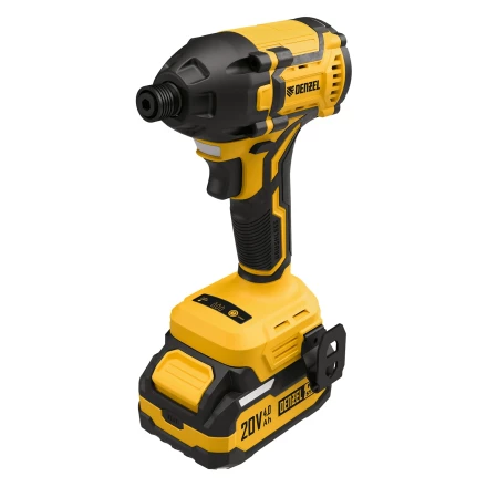 Винтоверт ударный аккумуляторный бесщет. CIDH-BL-20-270, Li-Ion, 20 В// Denzel купить в Челябинске