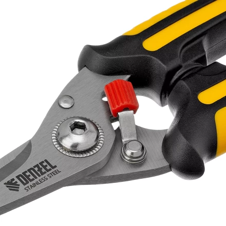 Ножницы универсальные Denzel, 185 мм, нержавеющая сталь, 78318 купить в Челябинске