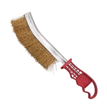 Корщетка для зачистки швов (235 мм, латунированная сталь) Оберон XL150150 купить в Челябинске