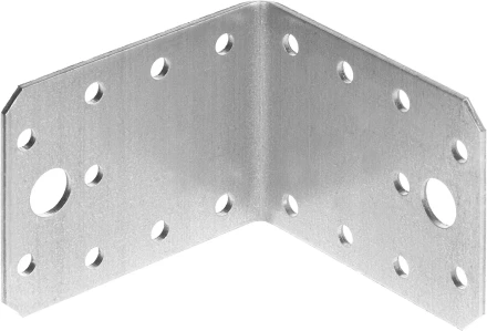 Крепежный угол ЗУБР &quot;МАСТЕР&quot;, 55х70х70мм, 1шт 310126-55-070 купить в Челябинске