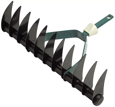 Грабли аэраторные RACO &quot;MAXI&quot;, с быстрозажимным механизмом, 11 зубцов / 350мм 4230-53838 купить в Челябинске
