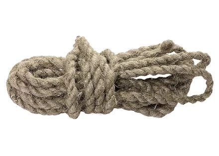 Веревка льнопеньковая D 12 мм L 10 м крученая Россия 94012 купить в Челябинске