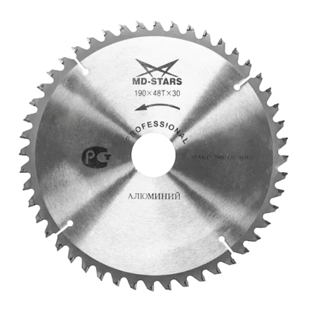Пильный диск MD-STARS (профессионал) алюминий PPA2556030 купить в Челябинске