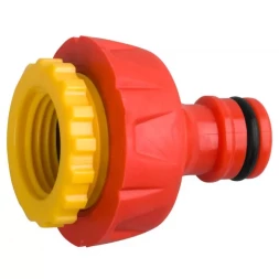 Адаптер GRINDA внешний "Premium", пластмассовый с TPR, 1/2"-3/4" 8-426405