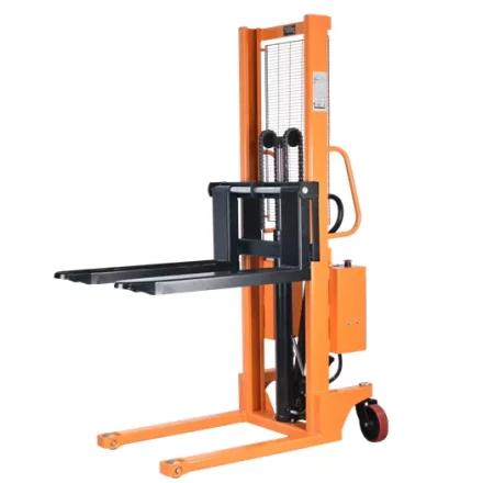 Штабелер комбинированный с ручным и электроподъемом 1,0 т 2,5 м TOR CTYC с раздвижными вилами 1040528 купить в Челябинске