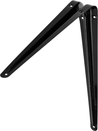 Уголок-кронштейн STAYER &quot;MASTER&quot;, 345х300мм, черный 37406-4 купить в Челябинске