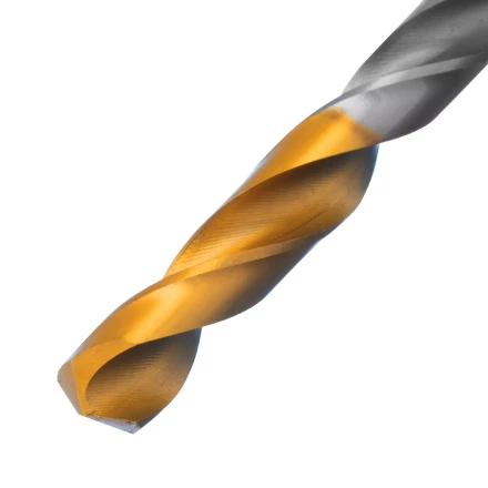 Сверло спиральное по металлу Denzel 7,5 x 109 мм, Р6М5, Golden Tip, 718238 купить в Челябинске