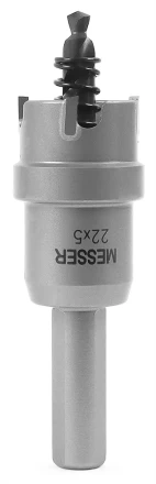 ТСТ коронка MESSER 22X5 с центрирующим сверлом и толкающей пружиной купить в Челябинске