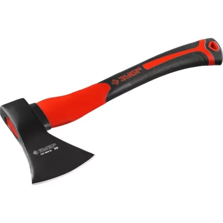 Топор ЗУБР &quot;МАСТЕР&quot; кованый с двухкомпонентной стеклопластиковой рукояткой, 0,6кг 2061-06 купить в Челябинске