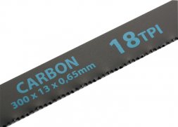 Полотна для ножовки по металлу 300 мм 18TPI Carbon 2 шт GROSS 77720