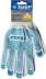 ЗУБР ТОЧКА+, S-M, х/б перчатки с покрытием из ПВХ-геля, противоскользящие, точки увеличенного размера, 13 класс, Профессионал (11451-S) купить в Челябинске