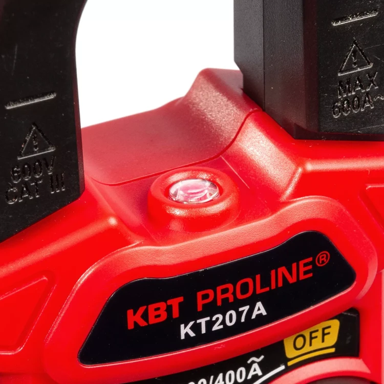 Токовые клещи цифровые КВТ KT 207A с True RMS (91919) купить в Челябинске