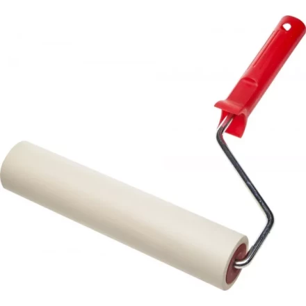 Валик прижимной ЗУБР &quot;ЭКСПЕРТ&quot; в сборе, резиновый, бюгель 8мм, 46x240мм 03922-24 купить в Челябинске