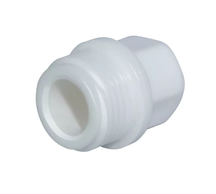 Пробка с резьбой короткая PP-R 3/4 бел.(100/1000) 45581 купить в Челябинске