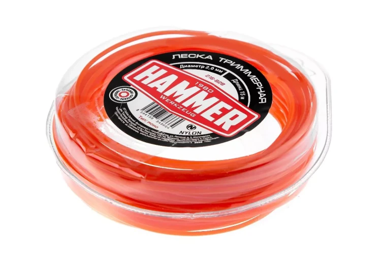 Леска для триммеров HAMMER 216-828 купить в Челябинске