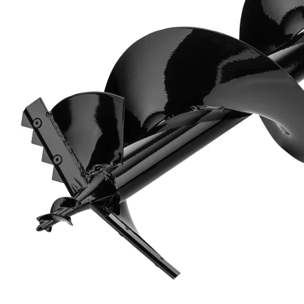 Шнек для грунта ER-300, диаметр 300 мм, длина 800 мм,соединение 20 мм, съемный нож Denzel 56010 купить в Челябинске