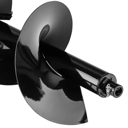 Шнек для грунта ER-300, диаметр 300 мм, длина 800 мм,соединение 20 мм, съемный нож Denzel 56010 купить в Челябинске