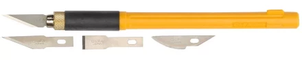 Набор OLFA Нож перовой с профильными лезвиями, 6мм, 4шт OL-AK-4 купить в Челябинске