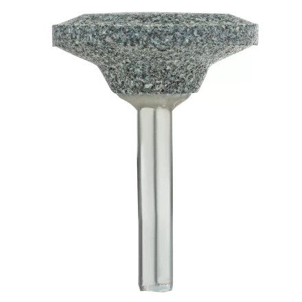 Шарошка абразивная, диск, 32 x 12 мм, для дрели,  хвостовик d6 мм, 63С Denzel 76024 купить в Челябинске