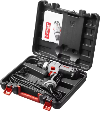 Дрель-шуруповерт сетевая в кейсе ЗСШ-300-2 К серия МАСТЕР купить в Челябинске