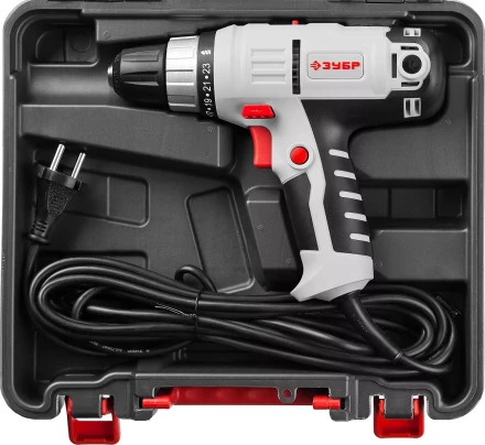 Дрель-шуруповерт сетевая в кейсе ЗСШ-300-2 К серия МАСТЕР купить в Челябинске