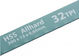 Полотна для ножовки по металлу 300 мм 32TPI HSS 2шт GROSS 77723