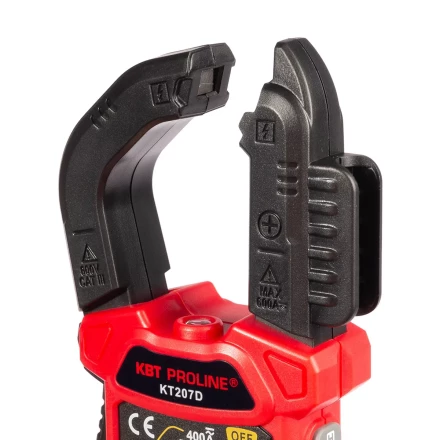 Токовые клещи цифровые КВТ KT 207D с True RMS (91920) купить в Челябинске
